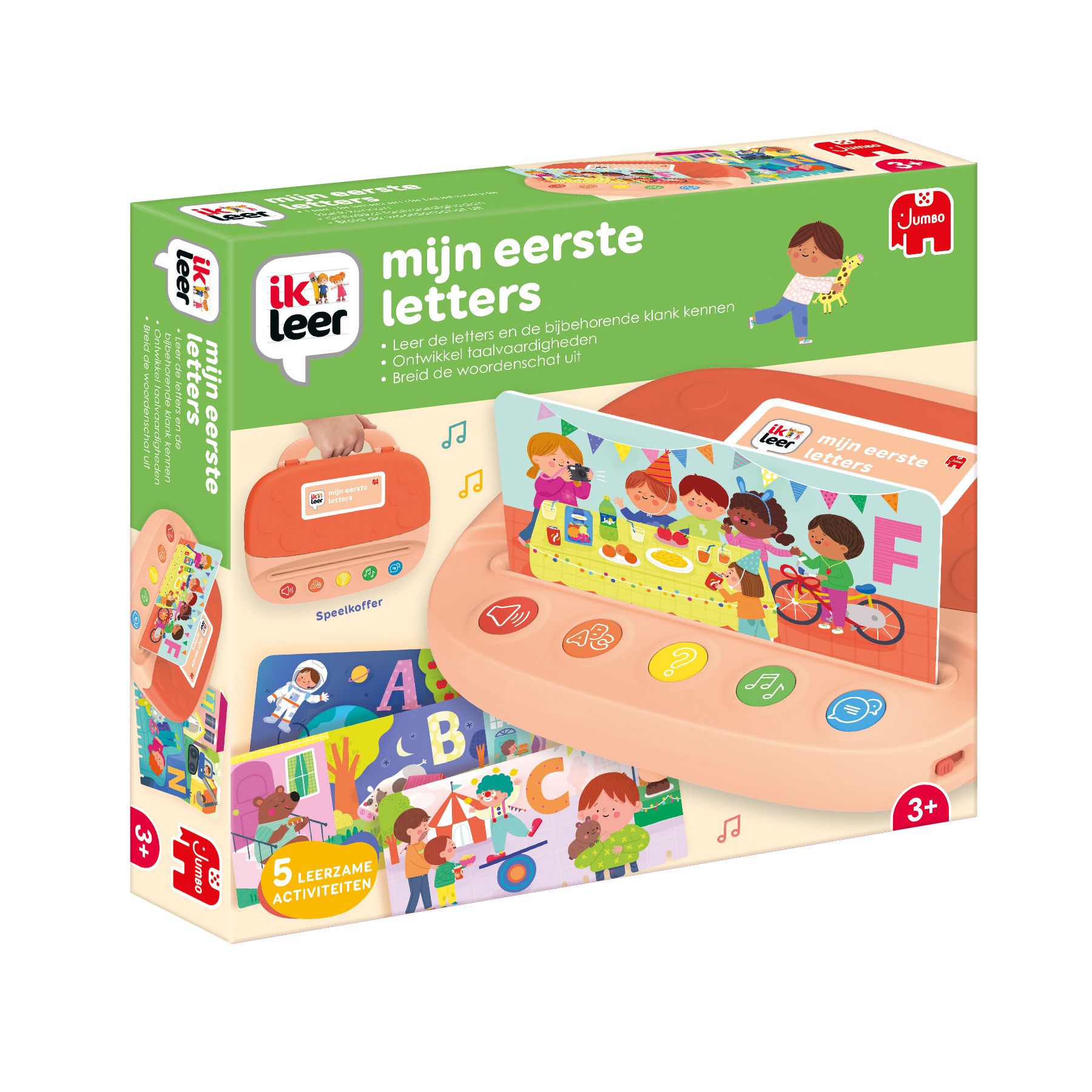 Ik Leer Jumbo Ik Leer - Mijn Eerste Letters - Educatief spel - Letters leren - Vanaf 3 jaar