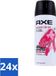 Axe Deodorant bodyspray Anarchy For Her Roos & Bergamot 150 ml Lot économique 24 pièces