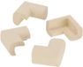 Gerimport Foam hoekbeschermers - Beige - 4 stuks