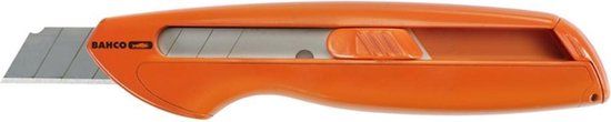 Bahco afbreekmes 18mm Oranje/Zilver