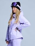 Poederbaas Arctic 2L Insulated Ski Jas Dames Paars