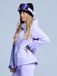 Poederbaas Arctic 2L Insulated Ski Jas Dames Paars