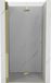 Mexen Mist-F porte pliante pour douche gauche 110, transparent, or