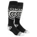 Volcom Homme Chaussette Spiral Mi-Mollet