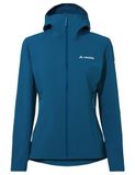 VAUDE Tekoa Jacket II, softshelljas, dames outdoor sportjassen, niet-waterdicht, winddicht, softshell, met capuchon, regular pasvorm