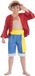 CHAKS - Luffy One Piece kinderkostuum - 134/140 (9-10 jaar)