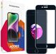 Accezz Screenprotector - Gehard Glas Full Cover voor Apple iPhone SE (2022/2020)