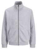 JACK&JONES JJEBRADLEY SWEAT ZIP HN NOOS Heren Vesten Lichtgrijs Melange XS