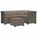 vidaXL Banc de jardin avec coussins
