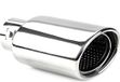 AMIO Universal Stainless Steel oval exhaust tip - MT 023 - Noir