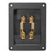 Dynavox LP-aansluiting dubbel, zwart