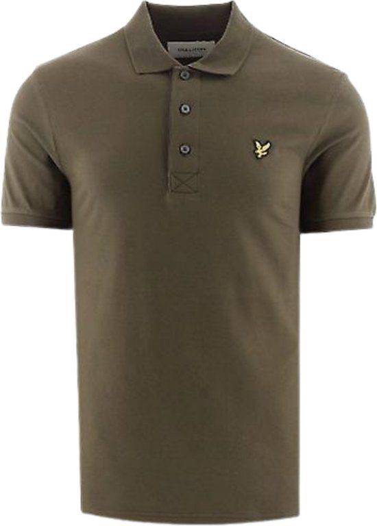 Lyle & Scott Men's Polo Shirt - Olive - XXL