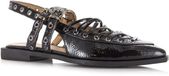 Steve Madden Galanti black patent slingback sandalen dames zwart synthetisch blokhak 39