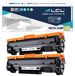 HP LaserJet Pro 44A CF244A Tonercartridge, 2 pièces, noir