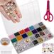 Kruzzel Set de 10 000 pièces pour la fabrication de bracelets