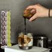 EXZACT Koffiecapsulestandaarden Compatibel met Dolce Gusto Capsules (32 stuks) - Transparant Metaal Roterend