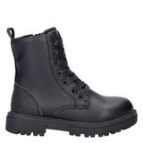 Nelson Kids enkelboots met profielzool - zwart