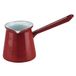IBILI 910145 Cafetière style turc Roja 0,5 l en acier émaillé rouge, 10 x 20 x 10 cm