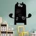 Ambiance Sticker Schoolbordsticker - uitwisbare zelfklevende muurstickers - MONSTER 1 - 75x75cm