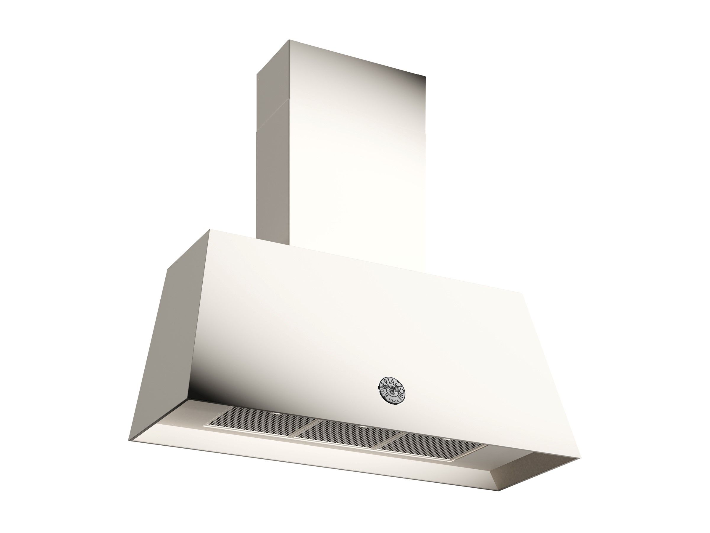Bertazzoni KR110HER1ADC - 110cm Ivory Wall-mounted Cooker Hood - 570 m³/uur - A