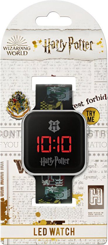 Accutime Harry Potter Kinderhorloge LED Zwart