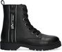 Braqeez Belle Boot Bottines pour filles - Zwart - Cuir - Veters