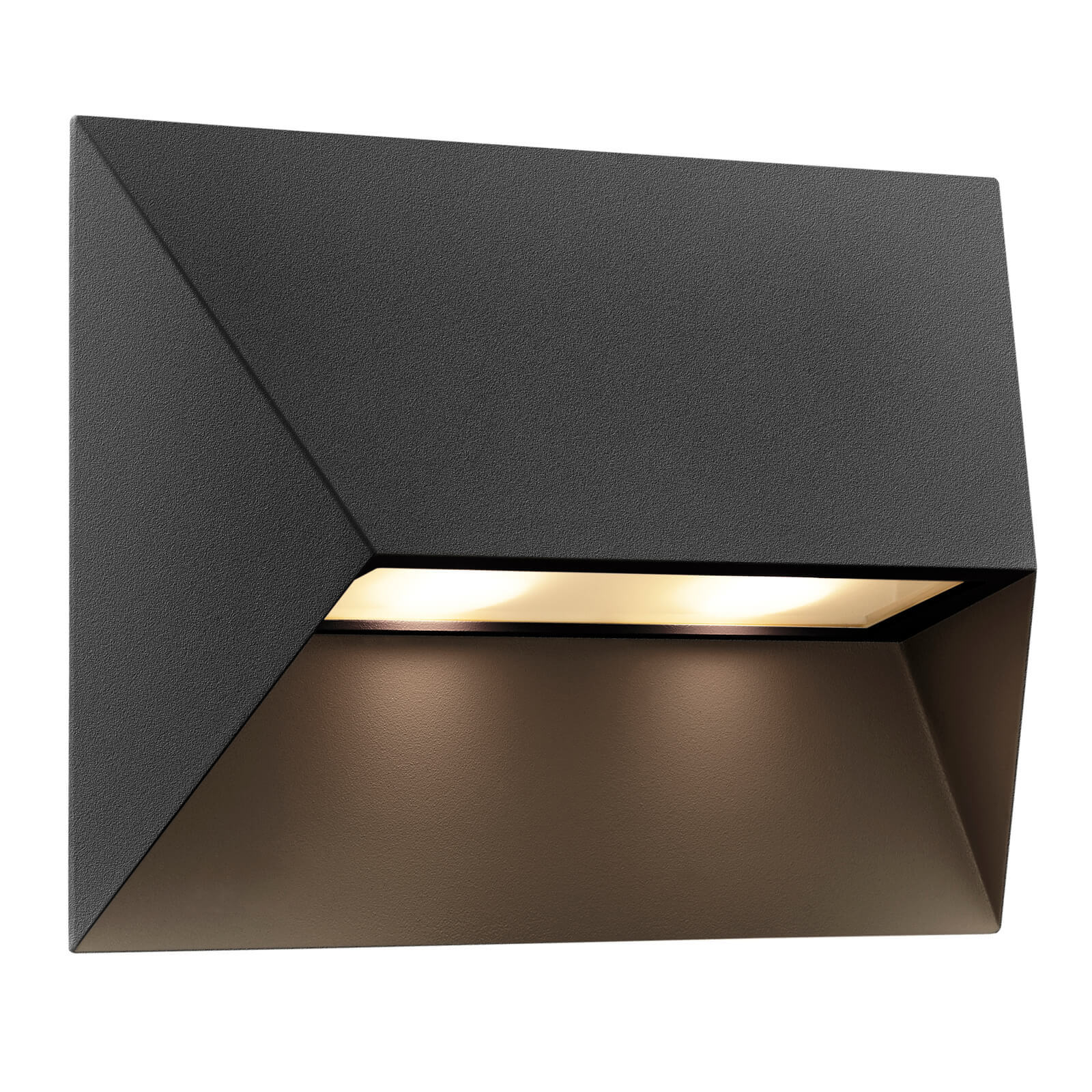 4C42B4C4-E666-B142-A486-564DBB4A07F9 Nordlux Pontio 27 outdoor wandlamp - zwart - GU10