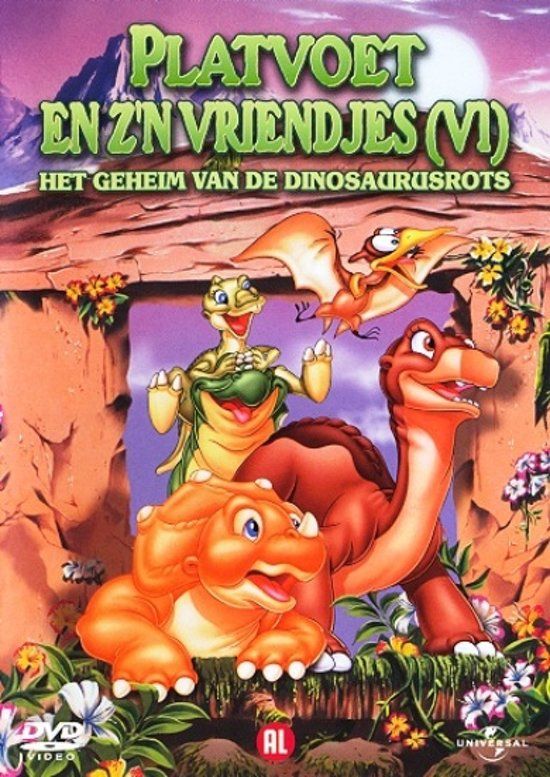 Platvoet 6 - Het Geheim Van De Dinosaurusrots - DVD