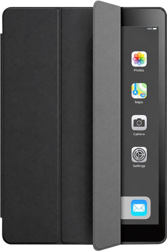 Eiger, Magnetische Folio Hoes geschikt voor Galaxy Tab A9 Plus met Stylushouder, Zwart