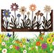 Décoration de jardin Fleur - Métal oxydé