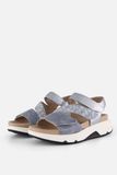 Gabor Rollingsoft Sandalen blauw Synthetisch - Dames - Maat 38.5