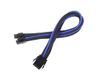 Silverstone PP07-EPS8BA - Bleu/Noir - 0,3 m