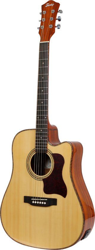 Fazley FE218CN Elektrisch-Akoestische Westerngitaar Zebrawood