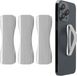 kwmobile vingerhouder voor smartphone - Zilver - Set van 3