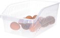 B-home Réfrigérateur/organisateur de cuisine panier ouvert - transparent - plastique - 20 x 30 x 13 cm