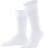 FALKE Sensitive London Sokken Heren Wit Maat 47-50