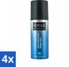 Vogue Antitranspirant Nordic Blue 150 ml - Lot économique - 4 pièces