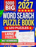 5000 Big Word Search Puzzle for Adults and Seniors