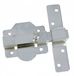 AMIG Verchroomde schuifgrendel met slot, 105x165mm, staal