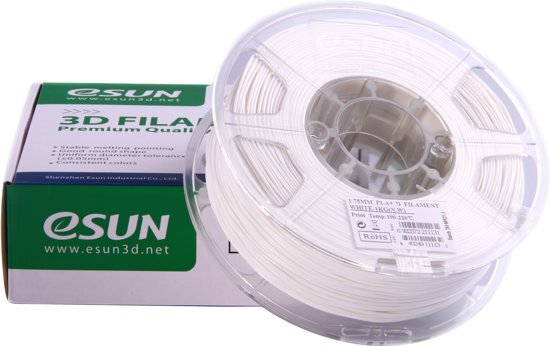 ESUN PLA+ White - 1.75mm - 3D printer filament