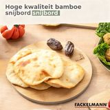 Fackelmann Balance Bamboe Snijplank 24 x 24 cm