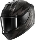 Shark D-Skwal 3 Blast-R Mat Zwart Antraciet KAA Integraalhelm - Maat S