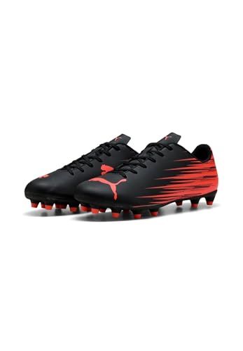 PUMA ATTACANTO II FG/AG Unisex Sportschoenen - PUMA Black-Glowing Red