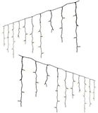 Lumineo IJspegel Kerstverlichting - 2x - Warm Wit - 750 cm - 175 LED
