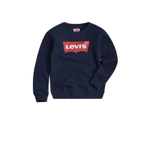 Levi's Kids Sweater Batwing - Donkerblauw