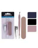 Eleganza Set de manucure bleu marine