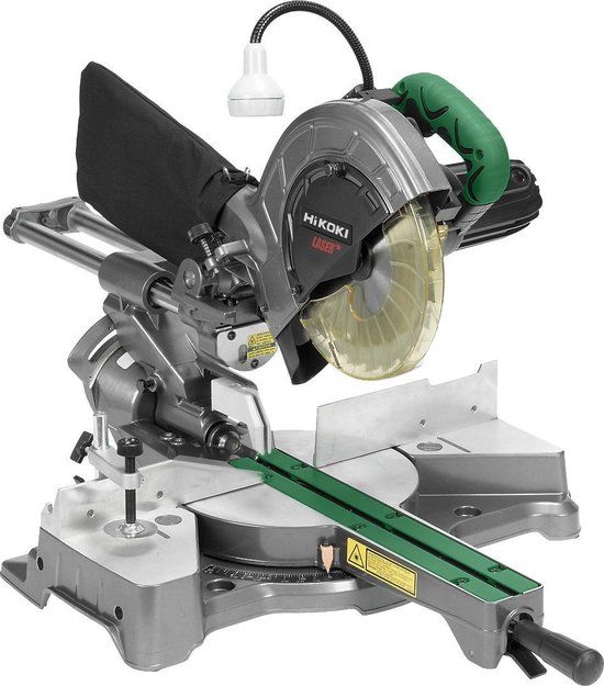 HiKOKI C8FSHE (UA) Afkort-verstekzaagmachine - Met trekfunctie en lasergeleider