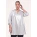 YOEK tuniek Plus Size - Argent