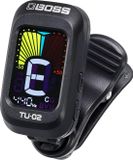 Boss TU-02 - Chromatische tuner, clip-on - Zwart