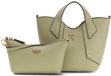 GUESS Darcy Mini Tote Handtas Schoudertas Sage Groengrijs